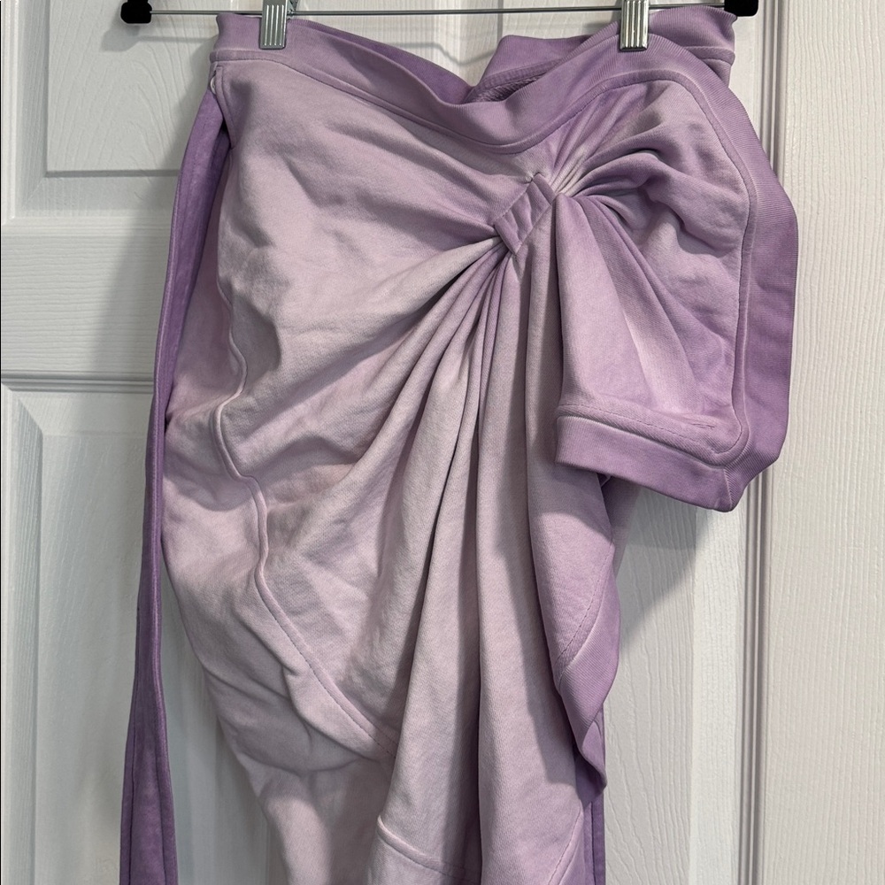 Y Project Lavender Wrap Skirt - Picture 7 of 8